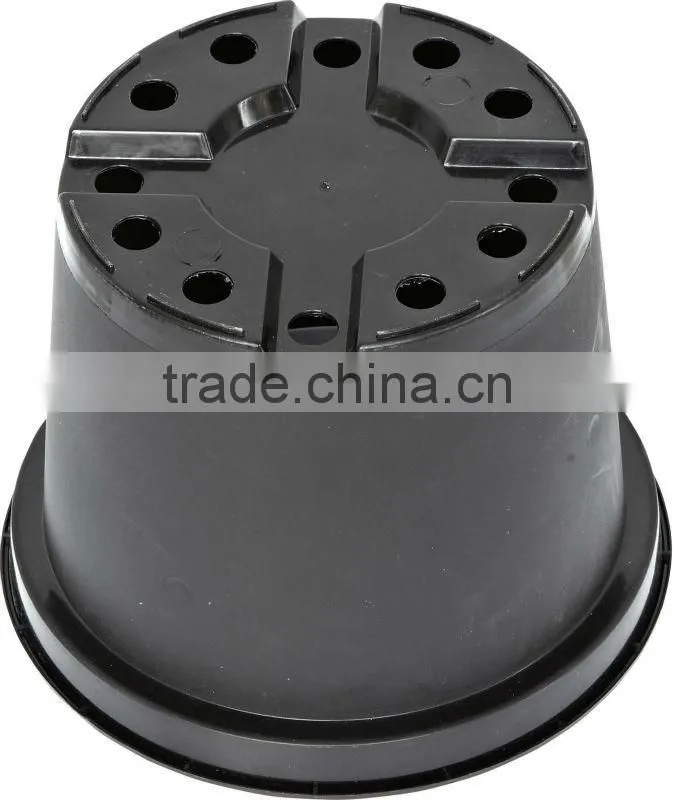4L,7.5L,10L,12L,20L,25L,35L black gallon flower pot