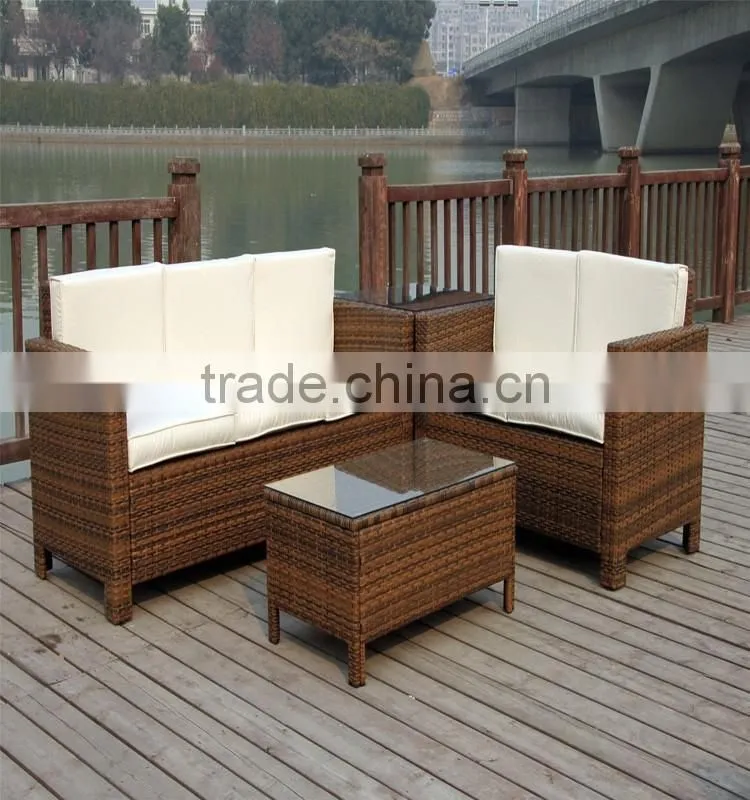 S&D NEW DESIGN Luxury Garden Patio Resin Wicker Rattan Outdoor Furniture