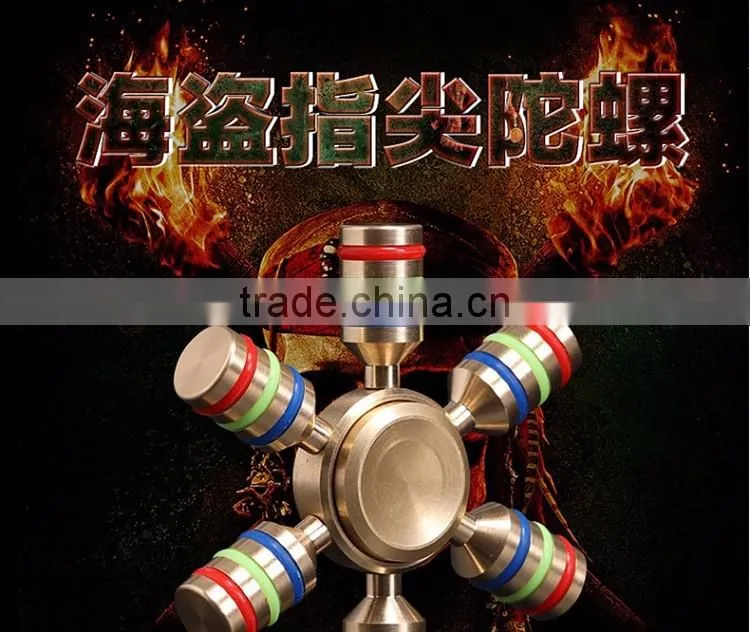Factory Outlet fidget spinner toy metal with different colors