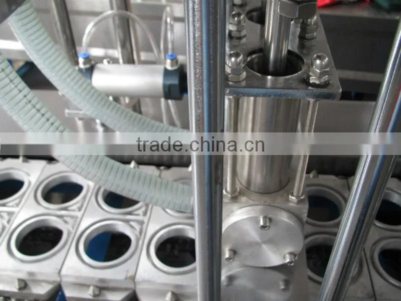 QCF8-16 Pneumatic Cup Filling Sealing Machine for beverage