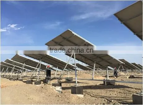 best price gps Single Axis Linkage solar tracking system