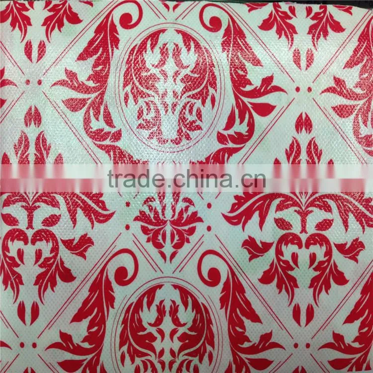 printed laminated nonwoven fabric table cloth