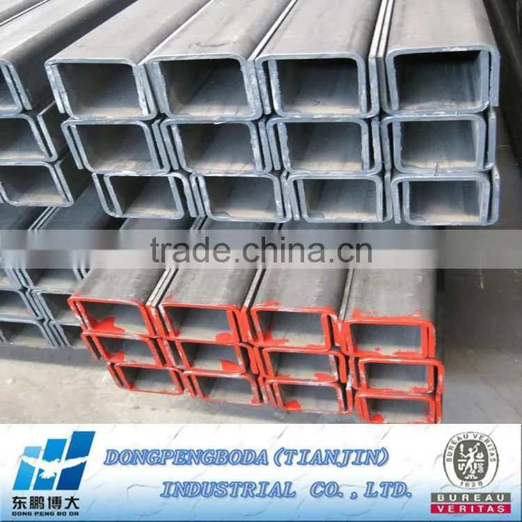 structural steel channel U channel sizes astm a36