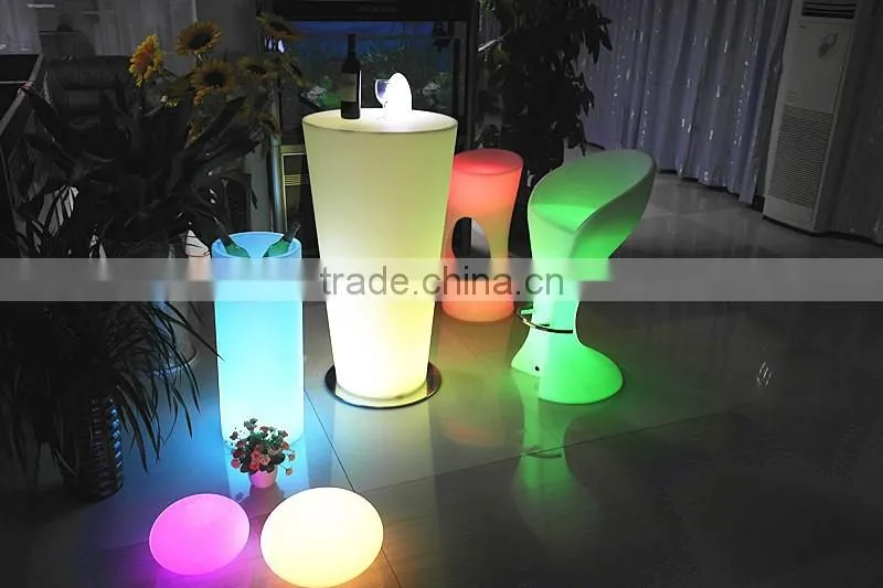 hot sale brighting party favor colorful led lighting cocktail chair