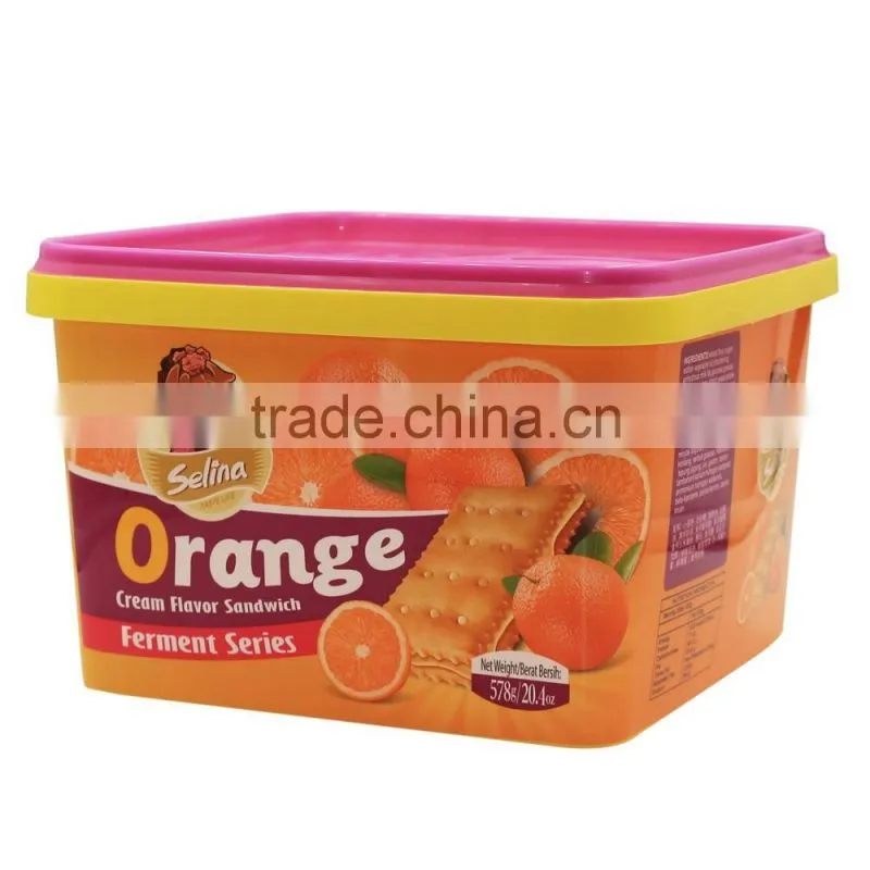IML Biscuit Plastic Containers with The Volume 2.7L,Pet Food Container,BRC,FDA,Sedex Food Tub.