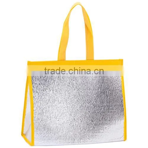 Promotional aluminium foil cooler bag & ice cooler bag