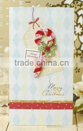 Customized Paper Christmas Record Card
