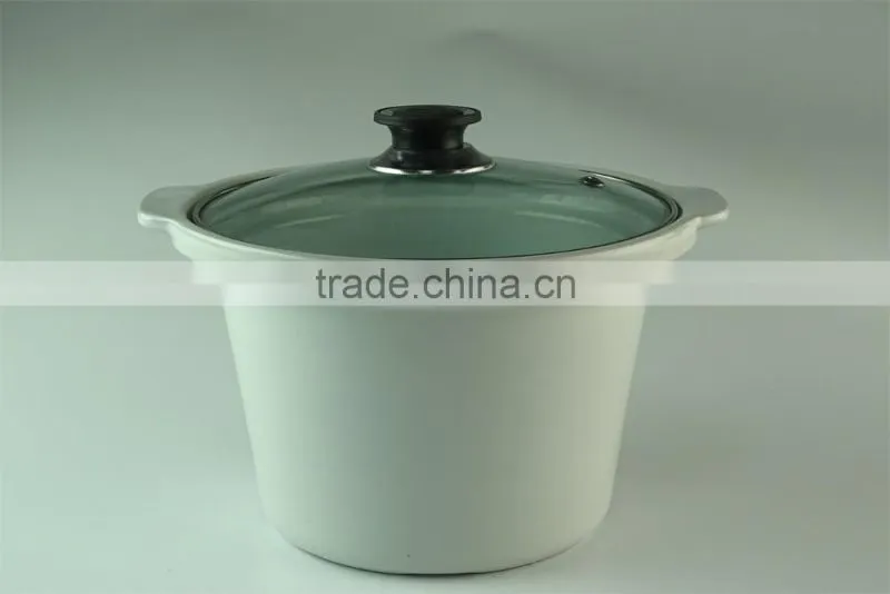 White Serveware Porcelain Serving soup Tureen with clear Lid
