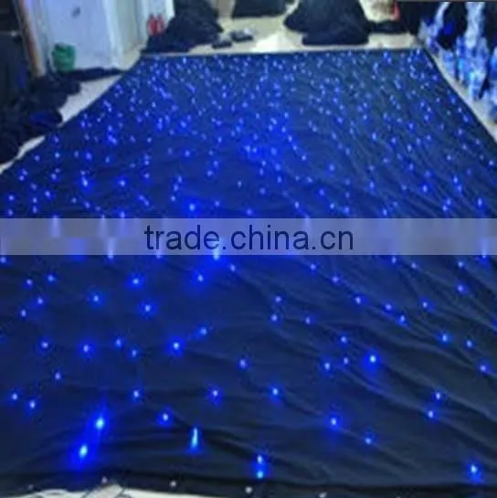 twinkle cinema backdrop lighting fiber optic led vision cloth