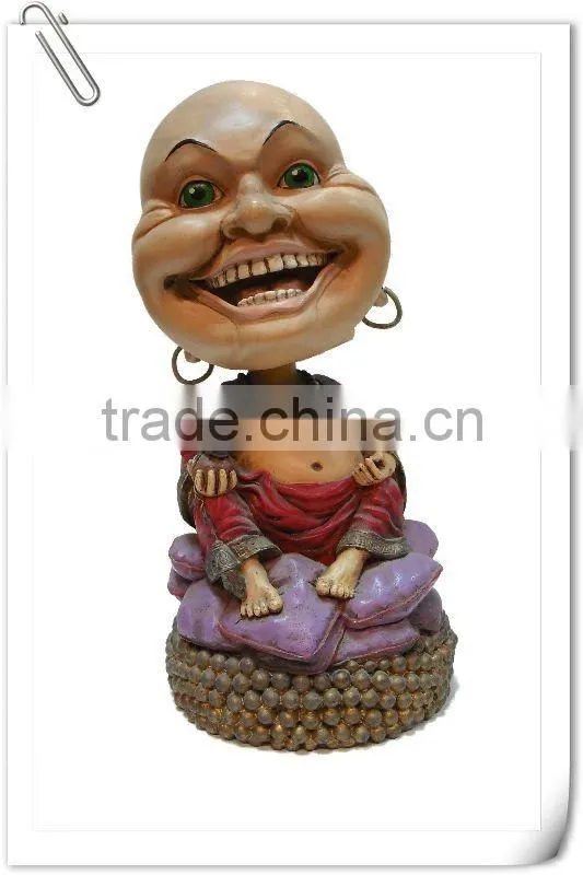 Guohao 2015 hot sale resin bobble head Action figure