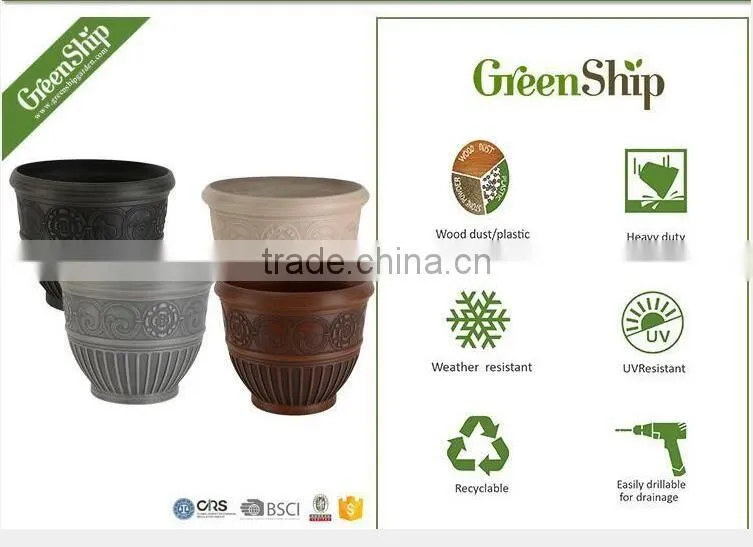 Sculpture Garden Planter / Flower Container for Orchid / Indoor and outdoor Flower Pot