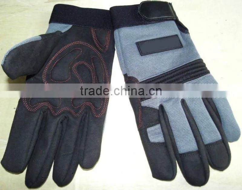 Padded synthetic leather tool glovesJRM37
