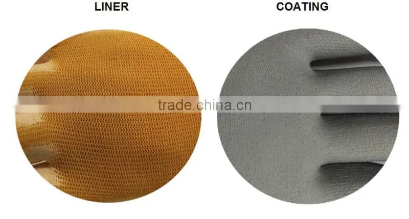 DDSAFETY Hot Sale Nylon Polyster Liner Gloves With PU Coated On Plam