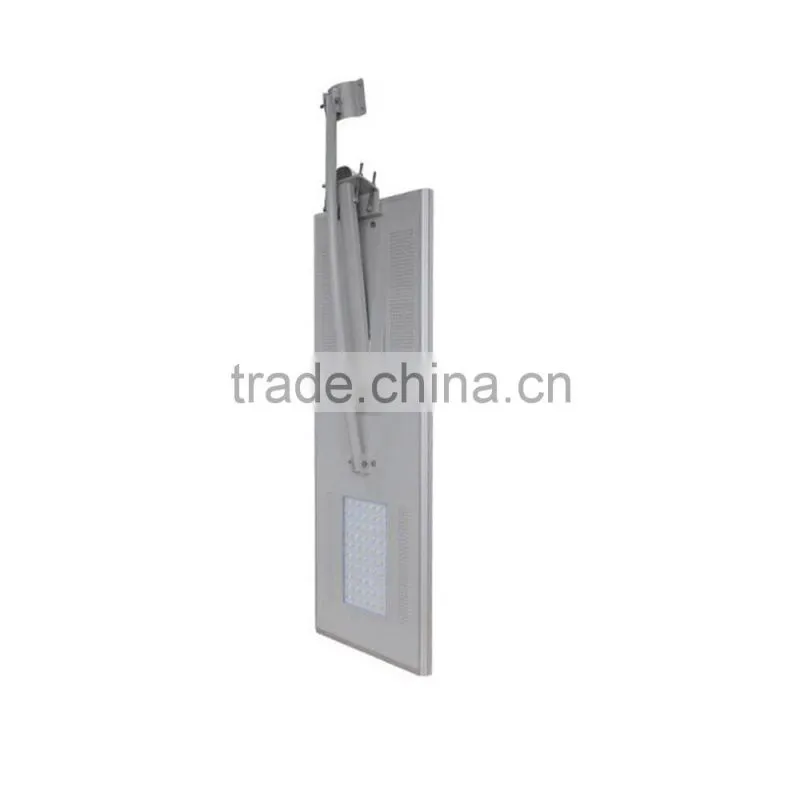 All in one automatic sensor solar lights led street light high lumens 50W solar power street light with IP65 and CE & RoHS