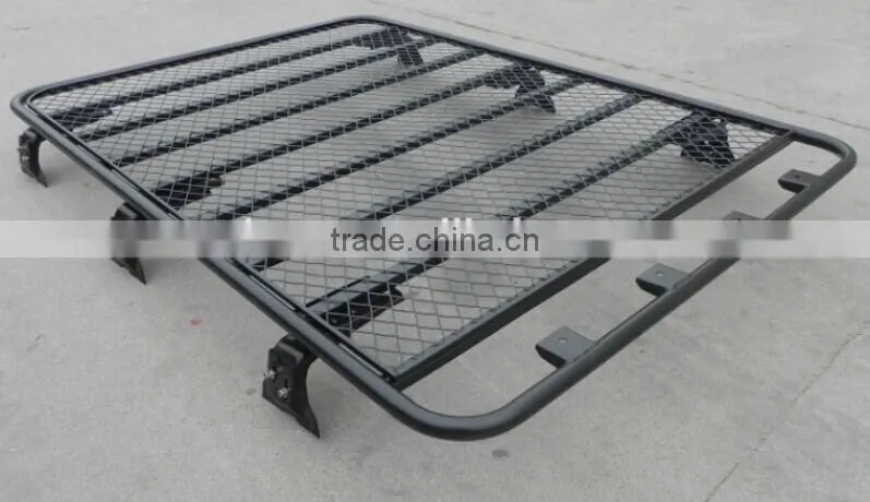 Black Color Aluminum Material Rack Roof For Cars