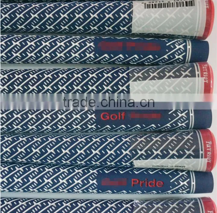 Rubber golf club grips