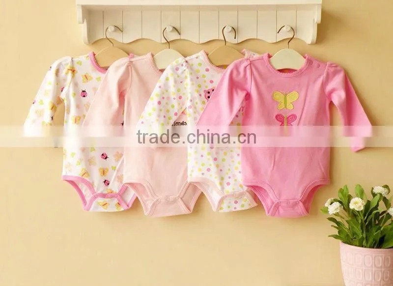 baby long sleeve romper ,baby long sleeve romper set,baby gift set 4in1