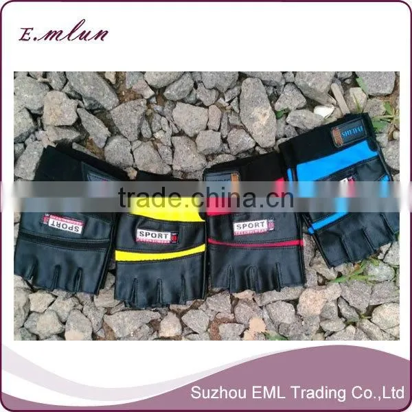 New outdoor sports protective gloves PU leather gloves ride bicycle gloves