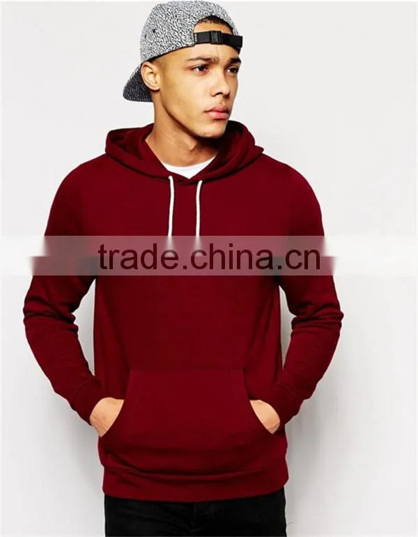 Custom Printed Kangaroo Pocket Cheap Hoodies Pullover Blank
