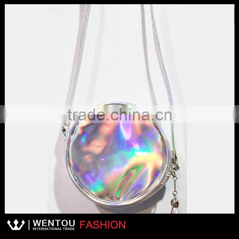 Hologram Cross Body Round ladies purse