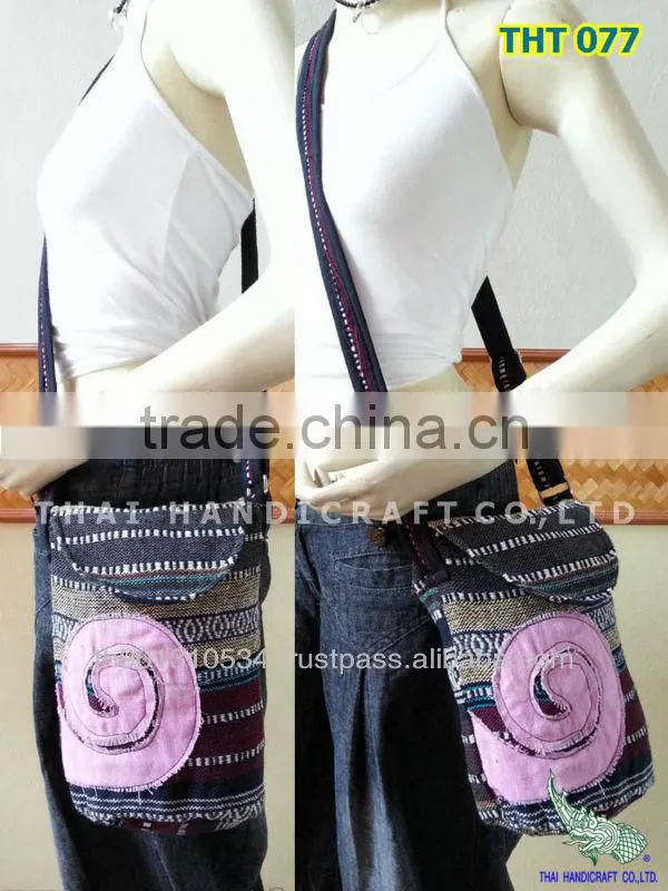 Thai Vintage HMONG woven fabrics Shoulder Bag