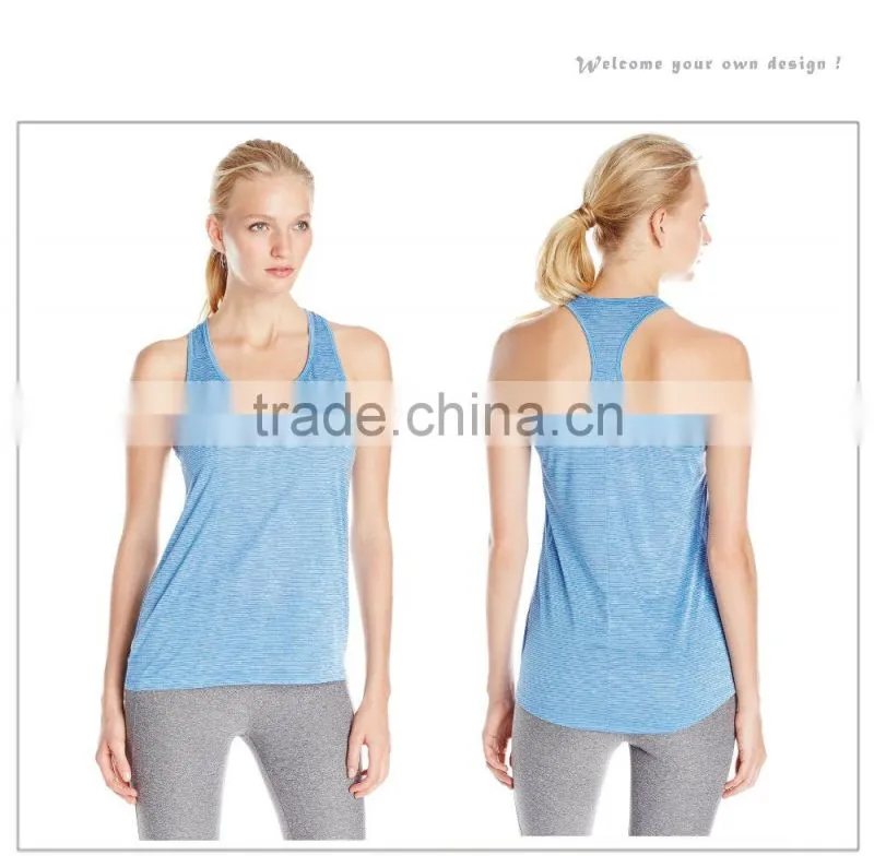 2016 Wholesale loose trade assurance colorful Women clothing gym tank tops