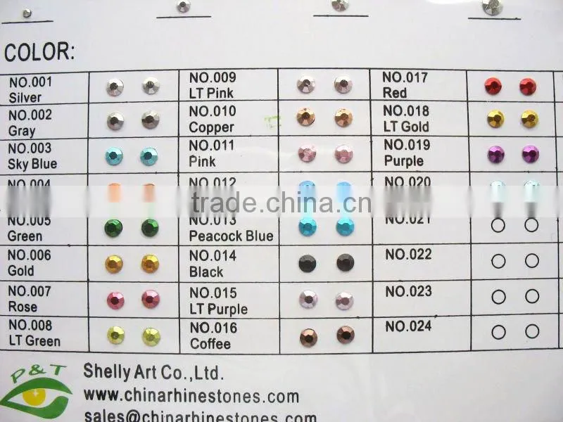 Hot fix Rhinestud Octagon 5MM Peacock blue color studs for clothing