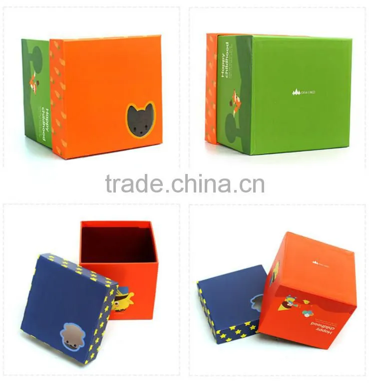 Gift Packaging for Children Gifts,2015 Customized Children Christmas Gift Box