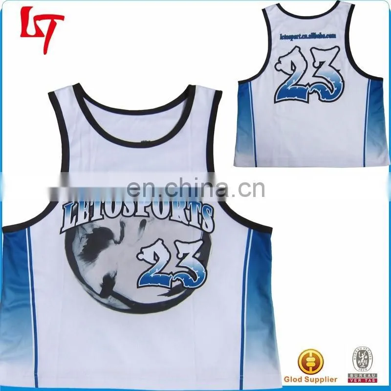 Custom Youth's Uniform Sublimation Training Uniforms Lacrosse mesh pinnies Full sublimation printing reversible lacrosse uniform