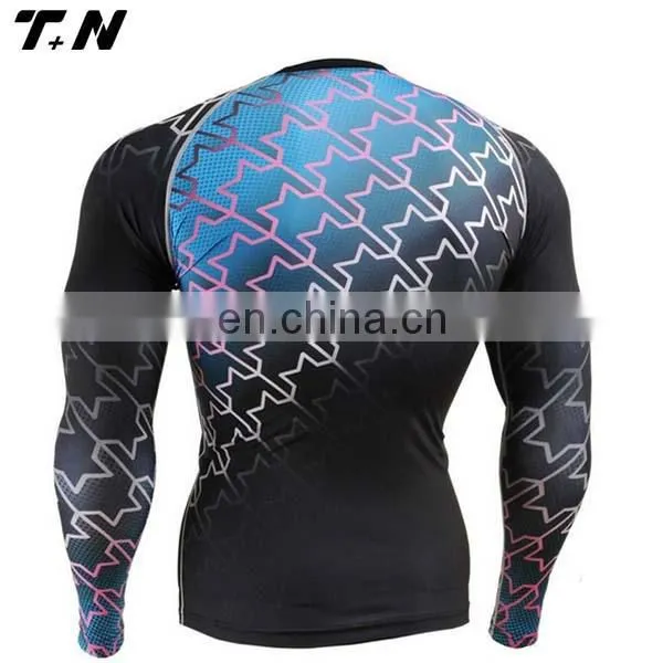 Custom Sublimation MMA Rash Guard For Men