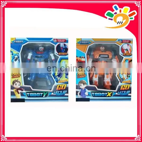 cheap car transform robot model toy plastic toy for kids