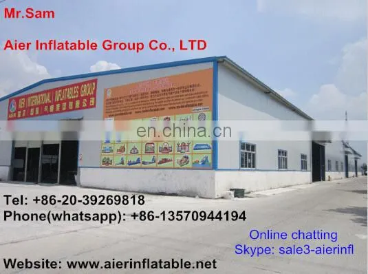 white pvc inflatable canvas tent, inflatable plato PVC canvas tent