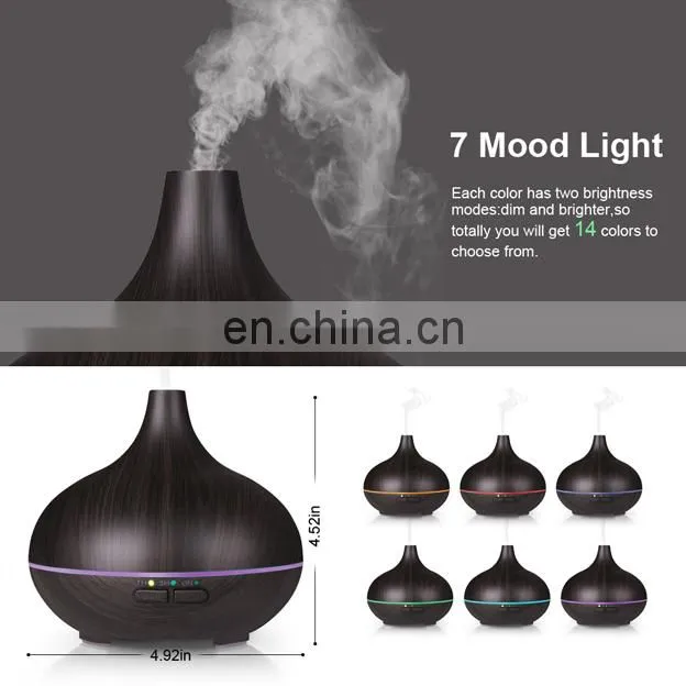 150ml Mini ultrasonic aroma essential oil diffuser ,cool mist humidifier for office home