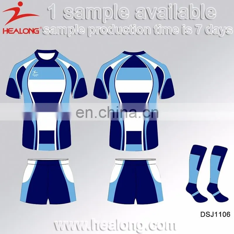 Healong Dye Sublimated Digital Printing High Top Rugby Boots