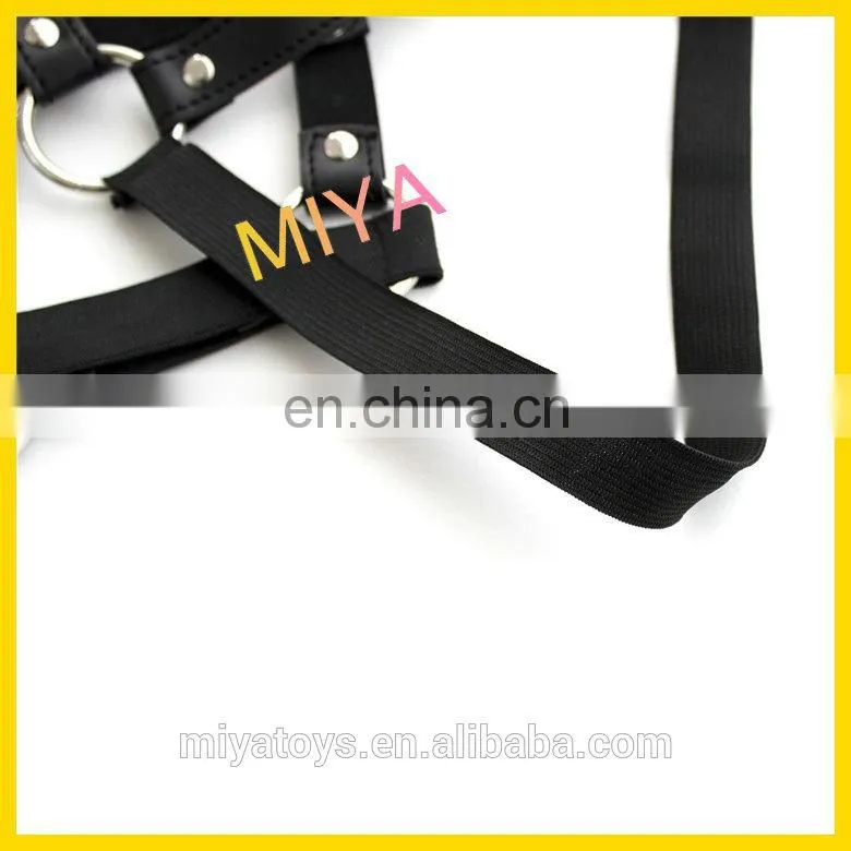 Sexy Leather Teddy Harness Fetish Bondage Costume Lingerie Body Restraint