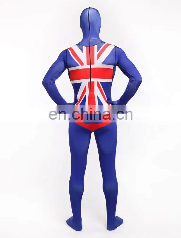 Morph Suit United Kingdom Spandex Full Body Costume UK