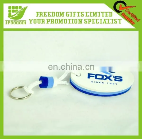 Custom Shape Eco-friendly Colorful Eva Floating Keychain