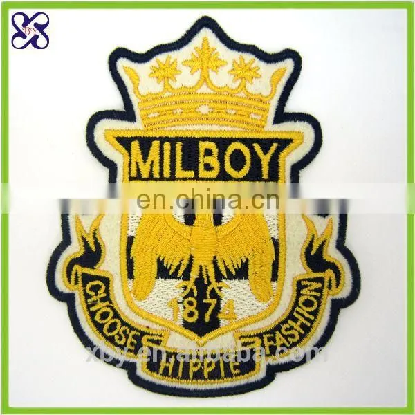 Shoulder badge Custom woven iron on patches