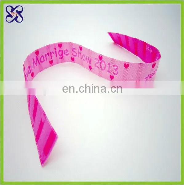 Woven wristband /festival fabric wristband