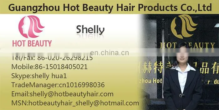Malaysian natural wave human hair ponytail extension