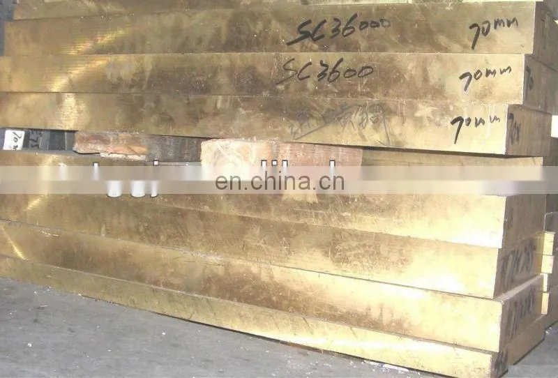 Multifunctional thin Brass sheet factory made in China for industry