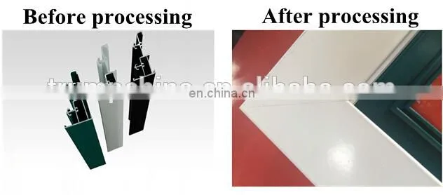 China OEM Single head corner crimping machine / Aluminum window forming machine