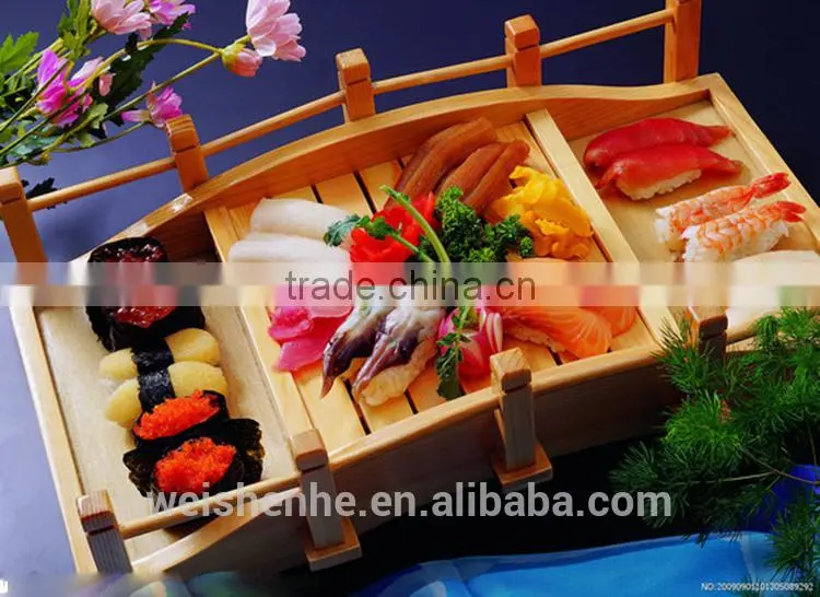 Sushi wooden Bridge