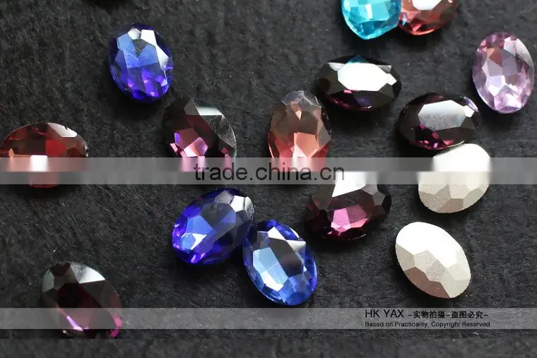 1210 High quality 20mm point back fancy stone;crystal fancy stone pointback;wholesale point back fancy stone crystal AB