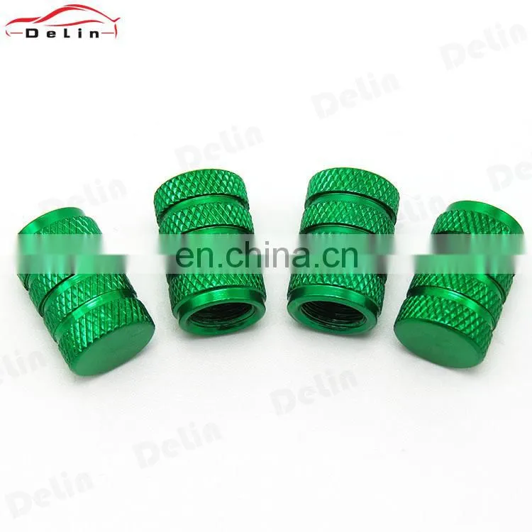 Aluminum tire valve stem caps black barrel design universal fit Cars, Trucks, SUV, Motorcycles, Bike and Bicycle