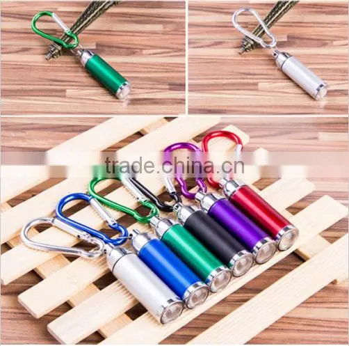 6pcs Superbright Portable Mini Pocket Keychain Led Flashlight Lot Torch 6 Colors