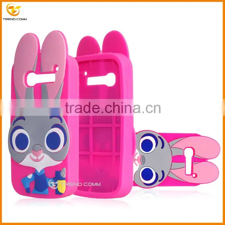 rabbit silicon case for alcatel C5