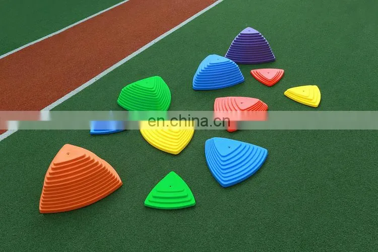 JQ-3134Hotsale kids plastic across the river game stone