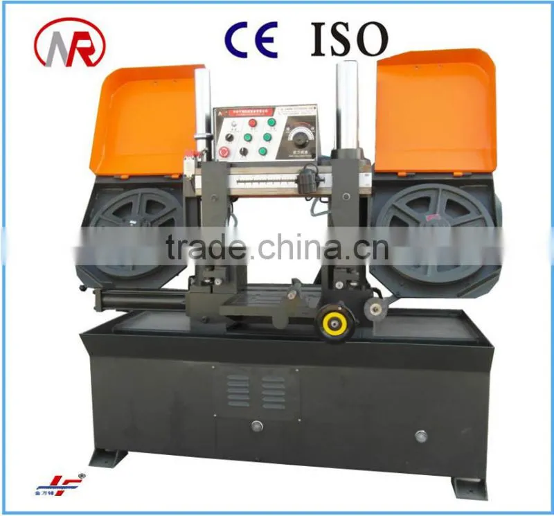 cutting sheet cover metal straight cutting horizontal press band cutter wood cutting band saw machine