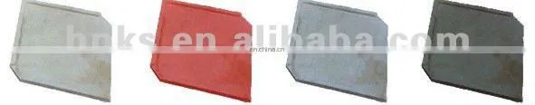 Cement hydraulic roof color tile machine